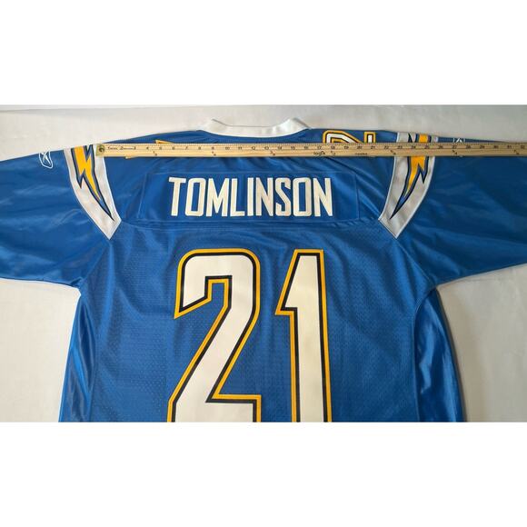 LaDainian Tomlinson San Diego Chargers Authentic NFL Reebok Jersey Size Large - Picture 11 of 11